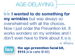 the age-prevention facial kit