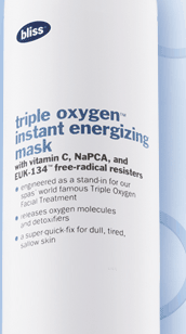 triple oxygen instant energizing mask
